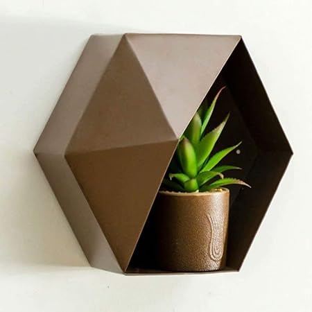 Jardinera de Pared con Forma de Diamante, Jardinera de jarrón de ...