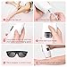IPL Hair Removal for Women and Men, Gemeita Permanent Hair Removal System 600,000 Flashes Painless Facial Body Professional Hair Remover Device Anti-Allergy at Home, White