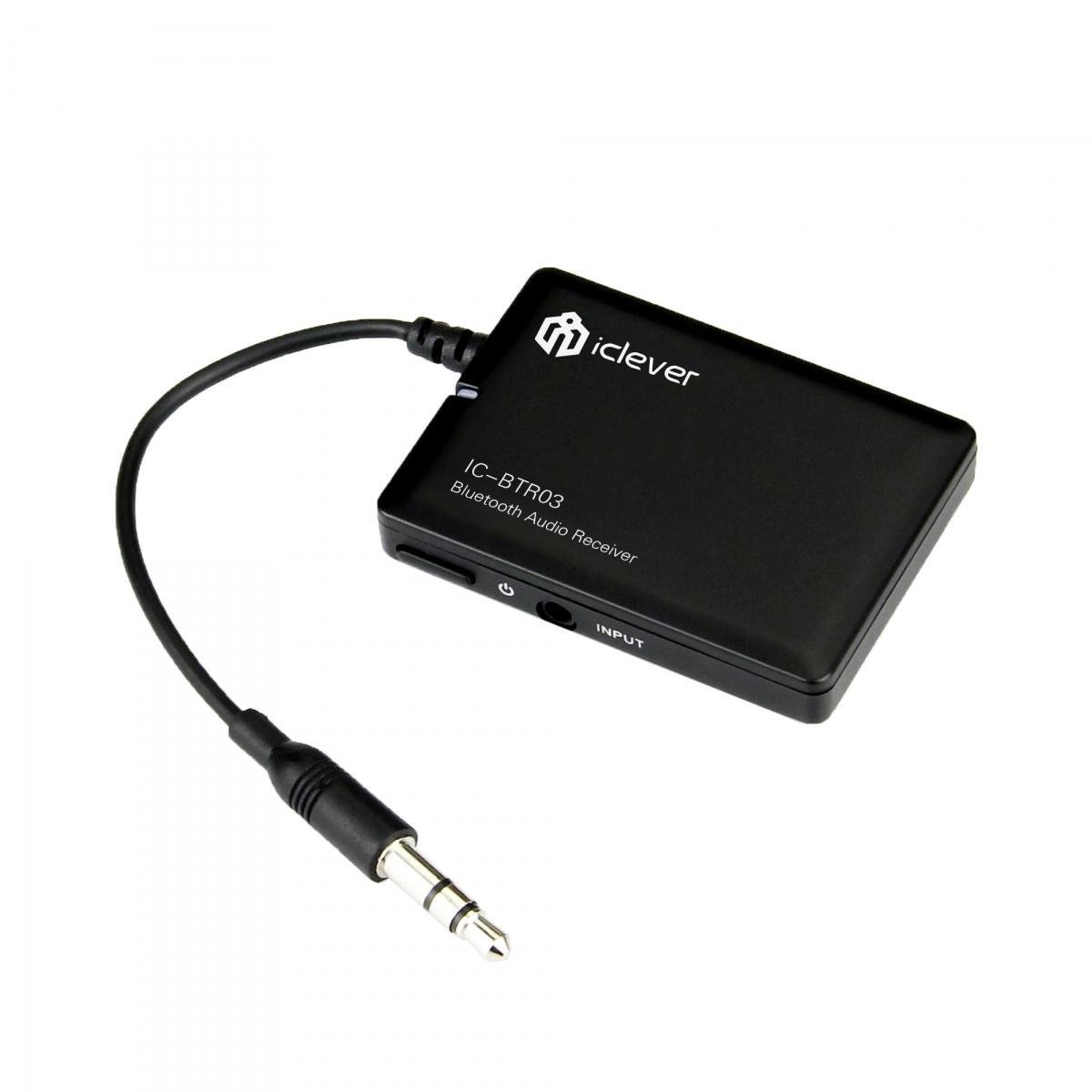 iClever Portable Bluetooth Stereo Receiver Wireless Adapter, Black eBay