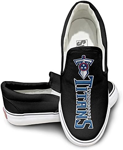 SSDDFF Unisex Design Sport Shoes Tennessee American Football Team Titans Sun Black