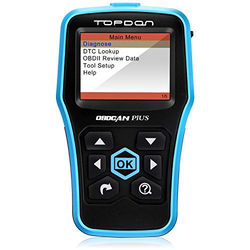 UPC 713830335265, Car Code Reader, Topdon CAN OBD2 Scanner Car Computer Diagnostic Scanner Full Function with O2 Sensor Data, On-board Monitoring Test, Mode 6 for DIY and Professional (Topdon Plus 2.0)