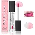 BSMKCL Color Changing Lip Gloss, Pink Magic Mood Lipstick Hydrating Lip Glow Oil Lip Tint Lip Inks Stain Lip Balm Not Greasy Transparent Plumping Lip Serum for Women Girls Lip Care Products