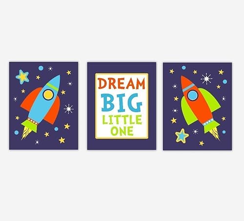space nursery wall decor
