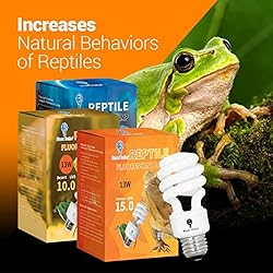 2 Pack 13-Watt Reptile Bulb Desert UVA UVB Light