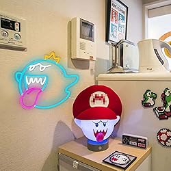 Neon Sign King Boo The Ghost Face LED Neon Light