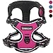 BARKBAY No Pull Dog Harness Large Step in Reflective Dog Harness with Front Clip and Easy Control Handle for Walking Training Running