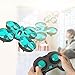 RCtown ELF Mini Drone for Kids, 2.4Ghz 6-Axis Gyro Headless Mode LED Lights Remote Control RC Quadcopter (Light Blue)