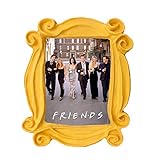 LaurBella for Friends Frame Yellow Like Monica's Door Peephole Frame for Friends