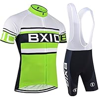 BXIO Cycling Jerseys Ropa De Ciclismo Professional Summer Short Sleeve Raiders Clothing Sets S Green
