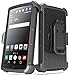 LG V10 Case, BENTOBEN [Belt Clip] [Holster]Shockproof Heavy Duty Hybrid Full Body Anti Scratch Rugged Holster with Built-in Kickstand Protective Case for LG V10, Black