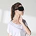 Eye Mask 2 Pack Eyeshade for Sleeping 3D Contoured Shape Lightweight & Comfortable Good Night Eye Masks for Women, Men, for Travel, Nap, Shift Work (Black & Blue)