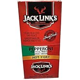 JACK LINKS HOT PEPPERONI - 20 Individually Wrapped 20g Sticks