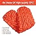 AuAg Ultralight Sleeping Mat Inflatable Sleeping Pad with Air-Support Cells Design for Hiking, Backpacking, Camping, Traveling