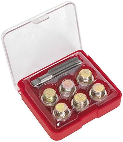 Sealey Vs617 Oil Drain Plug Thread Repair Kit - M17, White