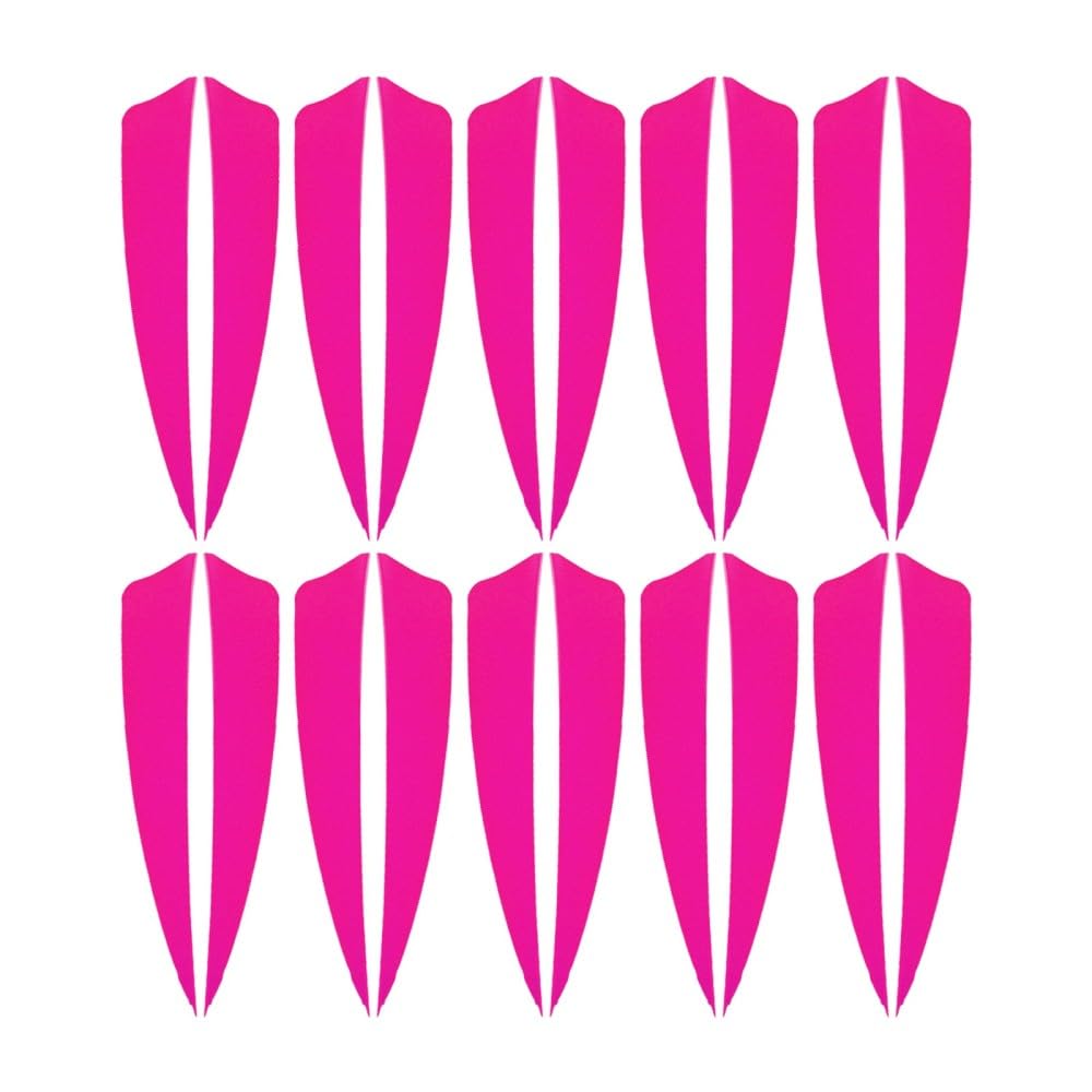 DONGKER Archery Fletchings,20pcs 4" Arrows Turkey Feather Fletching Vanes for DIY Archery Hunting,Target,Shooting