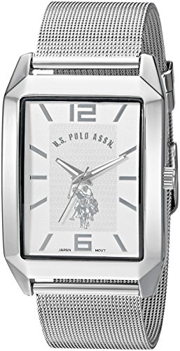 U.S. Polo Assn. Classic Men's USC80358 Analog Display Quartz Silver-Tone Watch