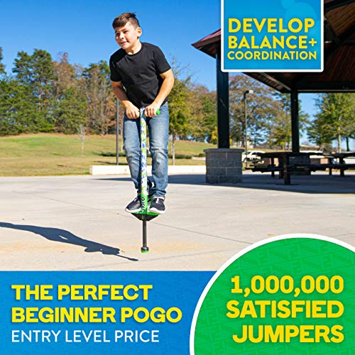 Flybar Pogo Stick for Kids, 40 to 80 Pounds, Perfect for Beginners