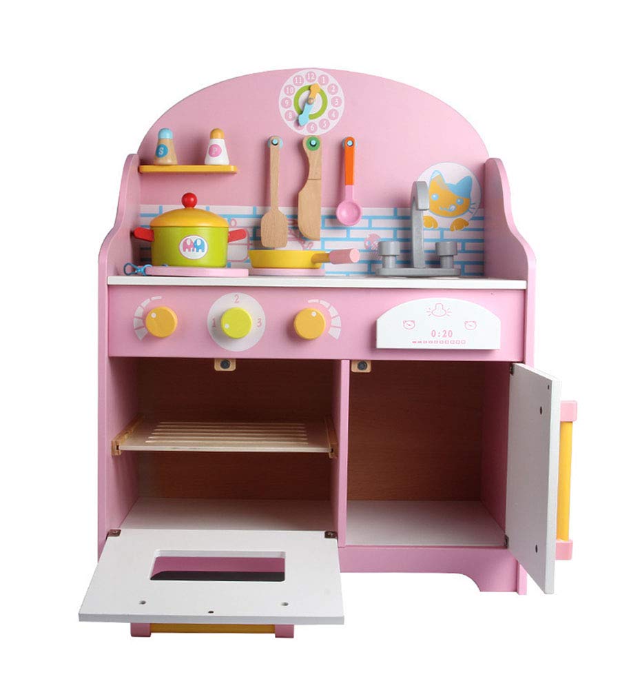 Amazoncom Best Chefs Toy Kitchen Playset Wooden Simulation Gas