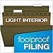 Pendaflex Reinforced Hanging Folders, Legal Size, Standard Green, 1/5 Cut, 25/BX (4153 1/5)