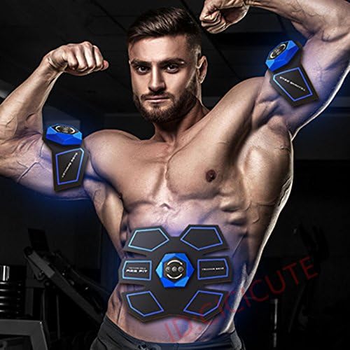 cicicute Smart EMS Massager Muscle Abdomen Fat Burning Training Gear ABS Abdominal Muscles Trainer Fit Body Home Exercise Shape Fitness Tool