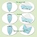 Alva Stylish Baby Solid Bandana Drool Bibs for Boys and Girls 4 Pack of Super Absorbent Baby Gift Sets SJB01