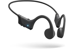 BAICLUD Bone Conduction Headphones, 2024 Upgrade Open-Ear Wireless Bluetooth Workout Headphones with Microphones, 8Hr Playtime, Waterproof Earphones for Sports, Running, Gym, Hiking, Cycling