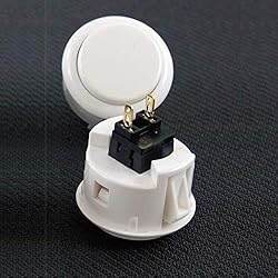 Sanwa 8 pcs OBSF-30 Original Push Button 30mm - for