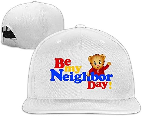 Be My Neighbor Day Baseball Cap Flat Along The Hip-hop Hats White Baseball Cap