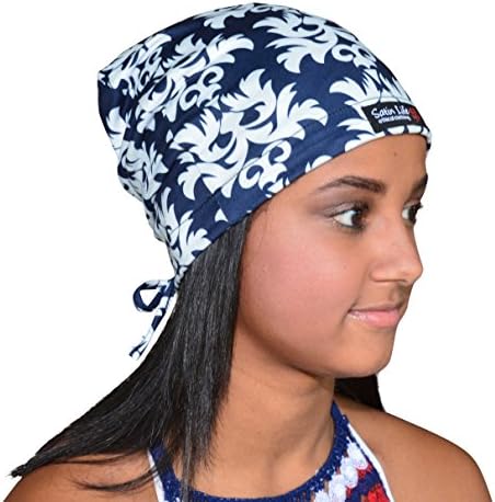 Satin Life Adjustable Drawstring Patterned Satin Lined Hat Cap Beanie …