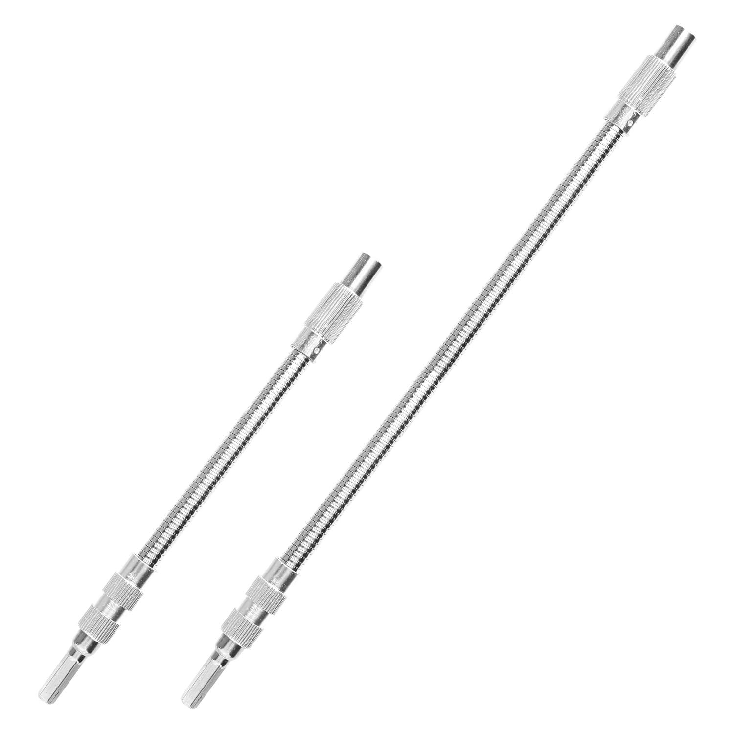 Tabanzhe 2 Pcs Flexible Drill Bit Extension - Sturdy and Durable Screwdriver Bits Professional Deal with Dead Corner Universal in Furniture Decoration (200mm & 300mm)