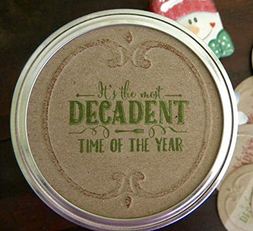 Amazon.com: Christmas Mason Jar Labels Canning Jar Stickers Christmas Gift Tags Treat Labels ...