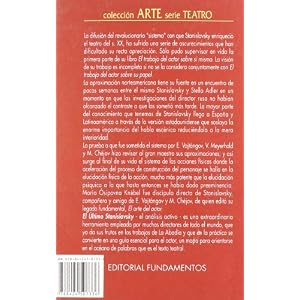 El ultimo Stanislavsky: Analisis activo de la obra y el papel
