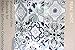 Contact Paper Blue Waterproof White Wallpaper Blue and White Peel and Stick Wallpaper Removable Flower Film Tile Self Adhesive Wall Paper Wall Covering Backsplash Countertop Vinyl Roll 17.8’’x78.7’’