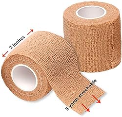 Self Adhesive Bandage Wrap - 2 inch by 5 Yards All