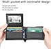 LOPOO Bifold Wallet Genuine Leather Wallet RFID Blocking with Window£¨Black£