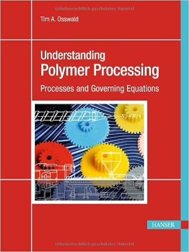 By Tim A Osswald Understanding Polymer Processing Processes And Governing Equations Hardcover Amazon Com Books