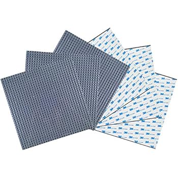 EKIND 6 PCS Self Adhesive Classic Building Brick Plate 10