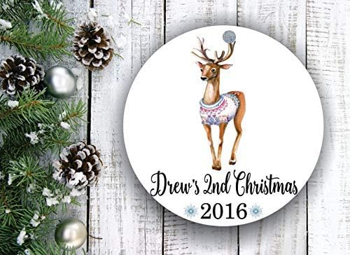 baby's 2nd christmas ornament