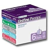 Owen Mumford Unifine Pentips 100 PEN Needles Ultra Short 6mm 31g