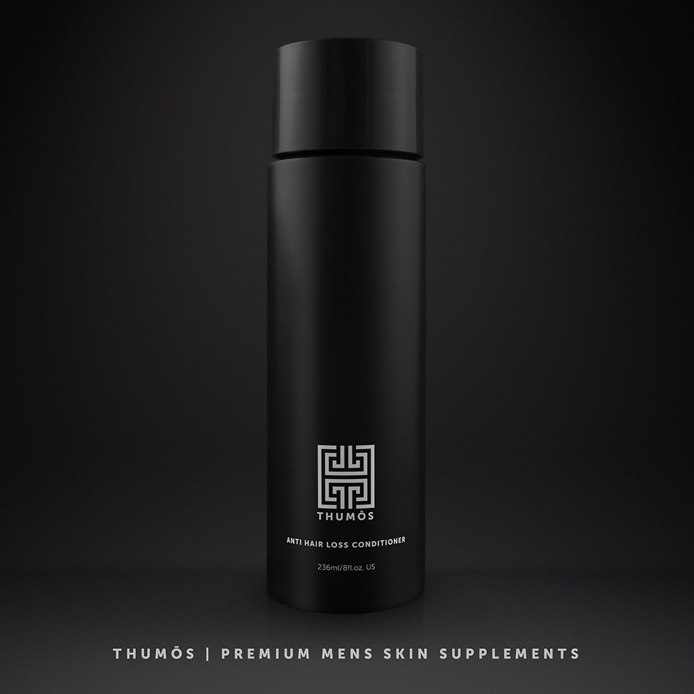 Thumos Hair Growth Conditioner – Hair Loss Treatment w/Biotin, Argan Oil & DHT Blocker – Stimulative Hair Growth Conditioner & Thickening for Thinning and Balding Hair: Beauty