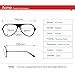 Pro Acme Aviator Crystal Lens Large Metal Sunglasses (Gold Frame/Crystal Brown Gradient Lens)