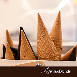 AussieBlends Waffle Ice Cream Cones Bulk For Soft