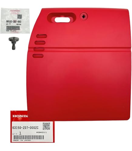 Amazon.com: Genuine Maintenance Cover 63150-Z07-000ZC for Honda