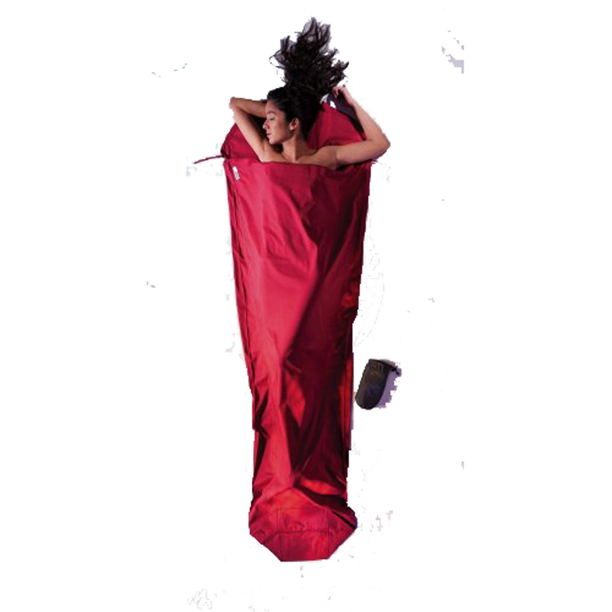 Cocoon Cotton MummyLiner (Monk's Red, 95-Inch x 35/22-Inch)