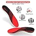 Arch Support Orthopedic Insoles,MileStep Sport Insoles Relieve Flat Feet,Plantar Fasciitis,and Helps with Over-Pronation and Supination Correction(Red, Mens 8-9|Womens 9½-10½（262mm))thumb 4