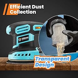 GoGonova 3.0A (360W) Orbit Sander, 6 Speeds Random