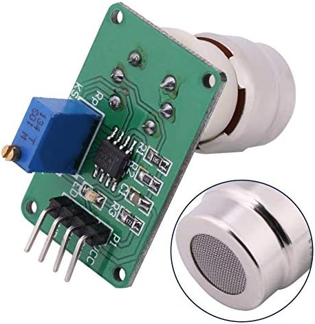 REES52 CO2 Gas Carbon Dioxide Sensor Module, MG811 Arduino Carbon Dioxide Sensor Detector TTL Level with Analog Signal Output Temperature Compensation Output