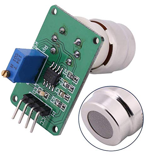REES52 CO2 Gas Carbon Dioxide Sensor Module, MG811 Arduino Carbon Dioxide Sensor Detector TTL Level with Analog Signal Output Temperature Compensation Output