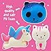 Squishies Toy – Panda, Unicorn, Cat - [EXTRA Squishy] Stress Relief Toy. Japanese Kawaii Carry Case [SUPER CUTE CASE] Smooshy Mushy Style Animal. For Girls and Boys [SIZE: LARGE]