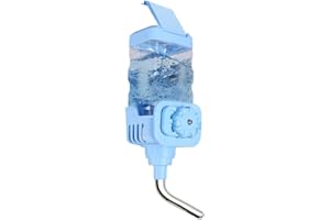 Vannon Top Fill Small Animal Water Bottles for Crate No Drip BPA Free Water Dispenser for Rabbit, Chinchilla, Ferret, Guinea Pigs, Squirrel, Hedgehog